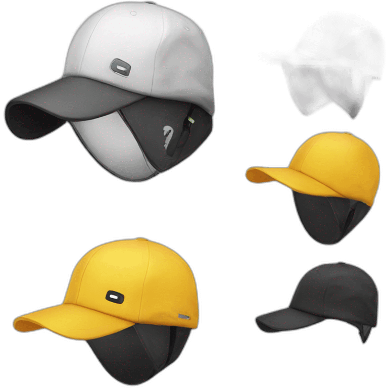 techwear hat emoji