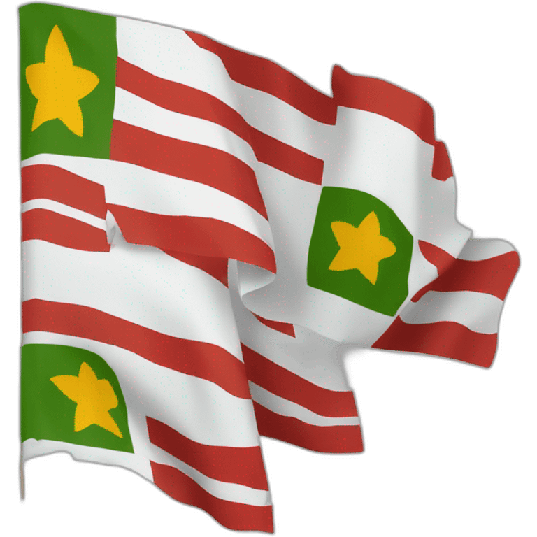 drapeau guadeloupe le vrai pas le colonialiste emoji