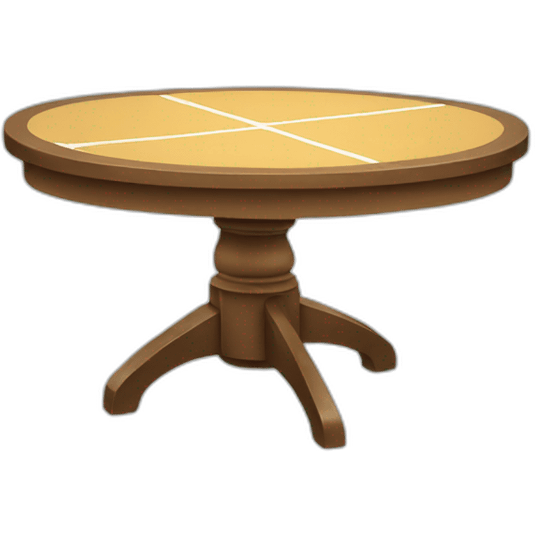 Table tenis soccer emoji