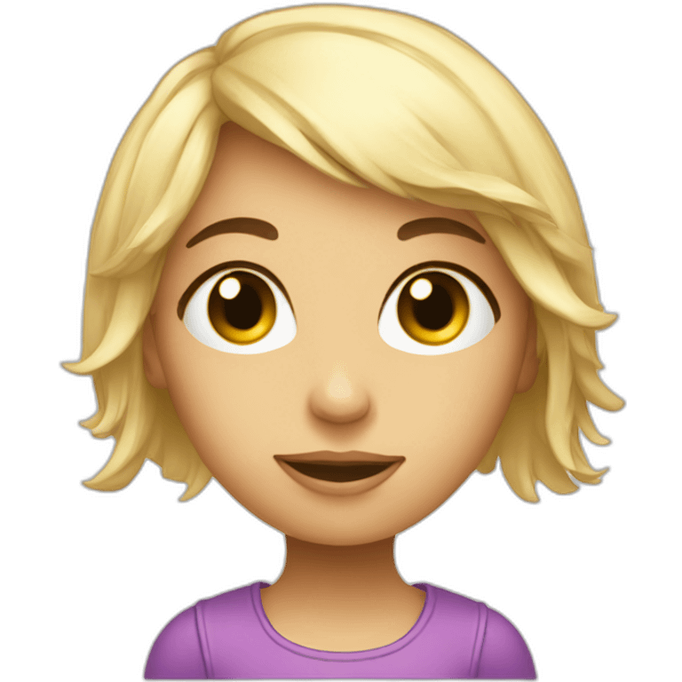 Sophia, a cute human bot that makes readme md emoji