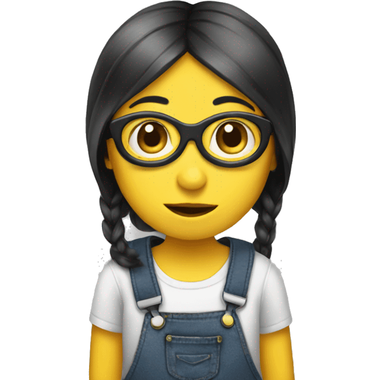 Girl minion emoji