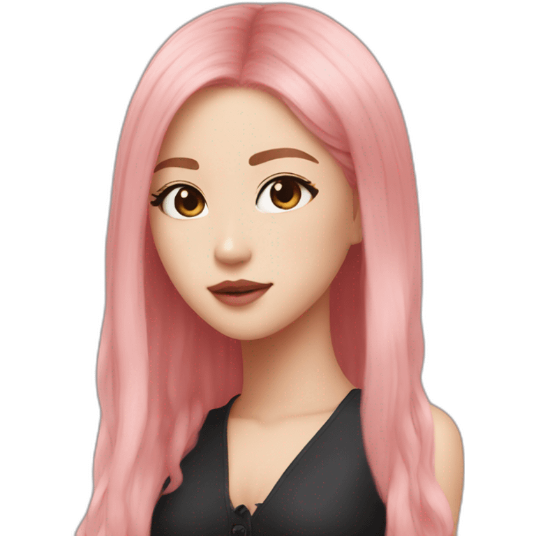 Rosé blackpink emoji