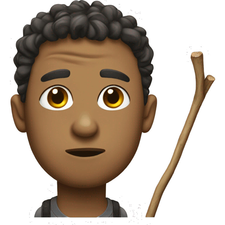 little stick loser emoji