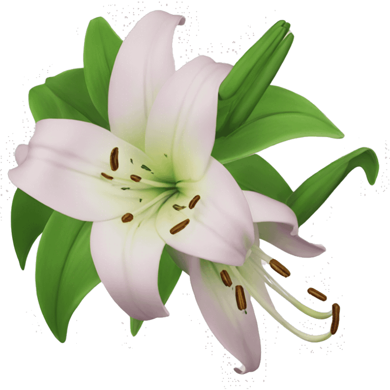 lilies emoji