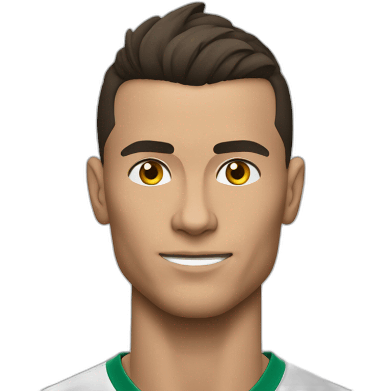 CR7 hald the WM Titel emoji