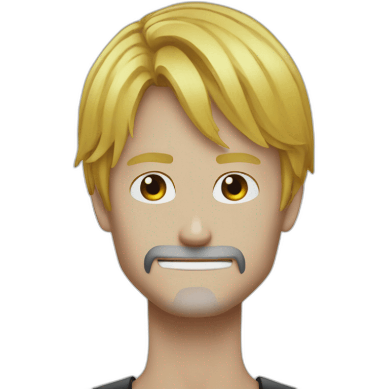 Sanji qui fait un cœur emoji