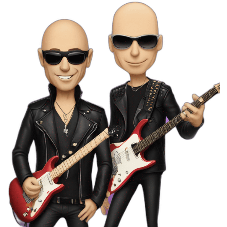 Joe satriani y Steve Vai emoji