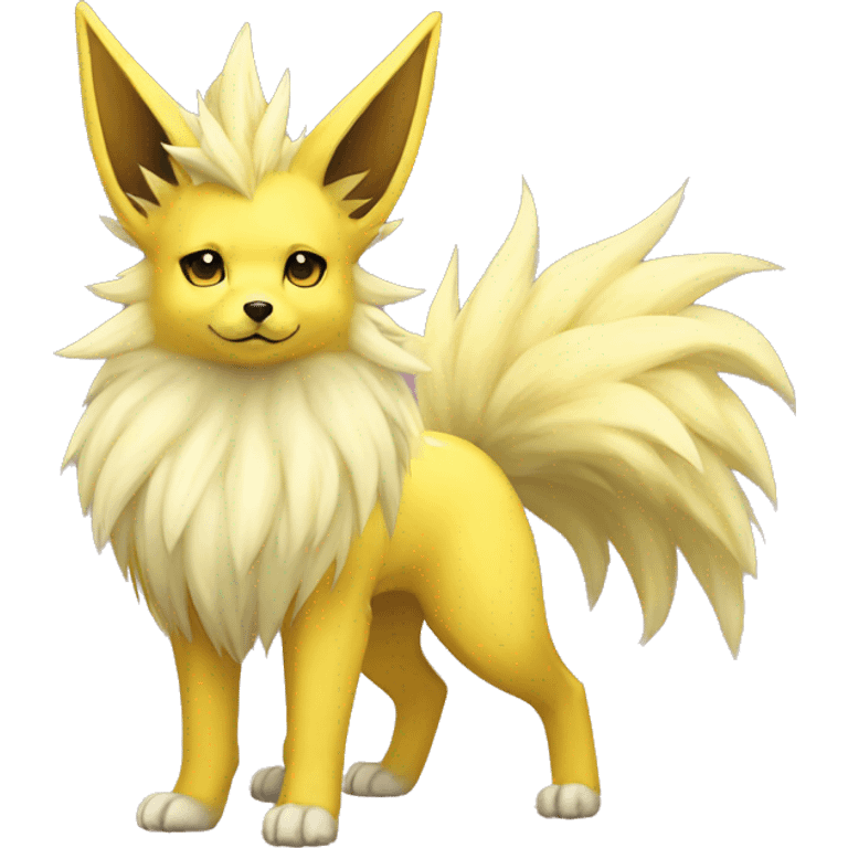 Jolteon-Ninetails full body emoji