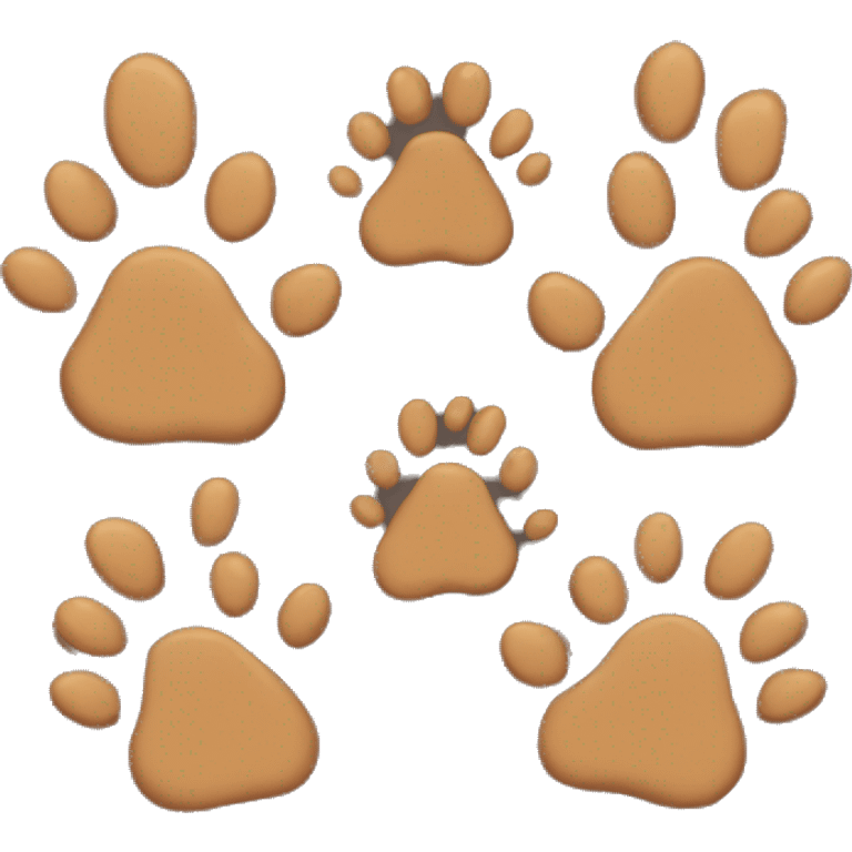 Bear paws emoji