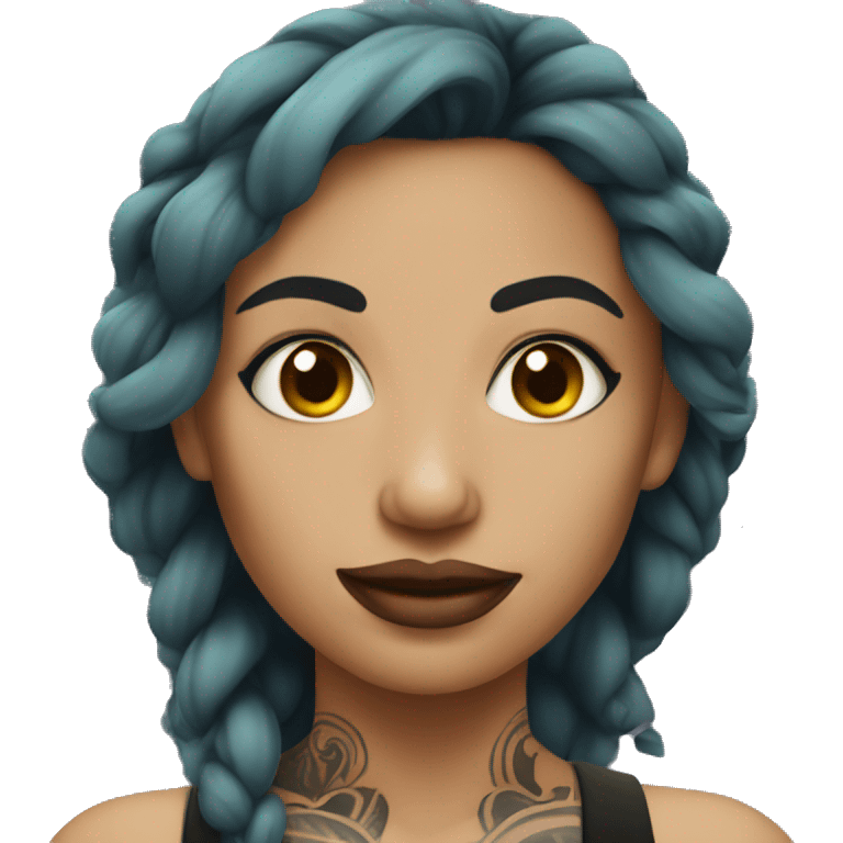 tattooed-woman emoji