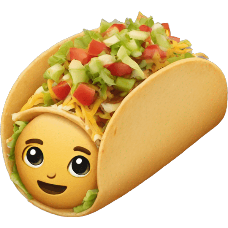 expanding taco emoji