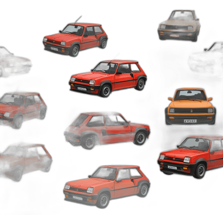 renault 5 turbo rallu emoji