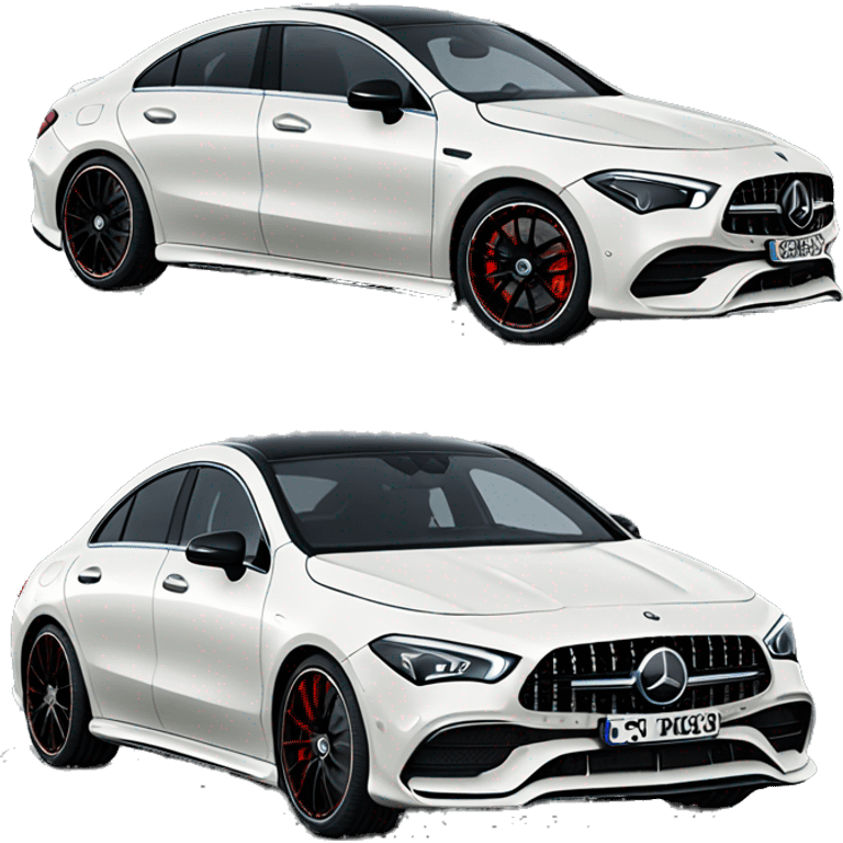 Mercedes cla 45s emoji