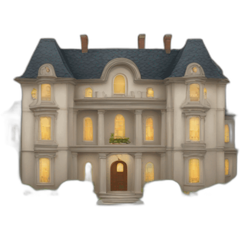 mansion emoji