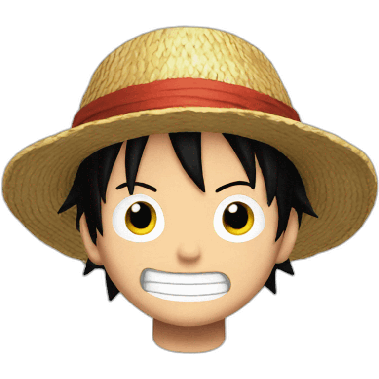 Luffy one piece emoji