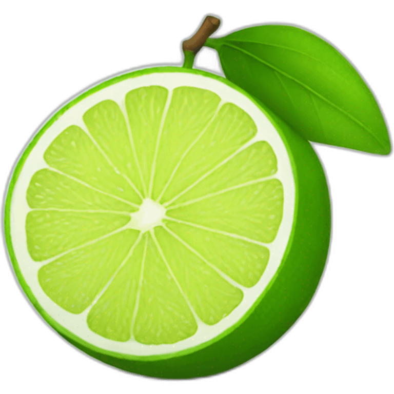 Lime  emoji