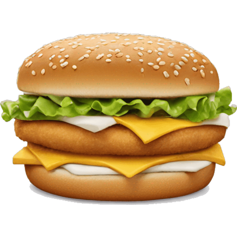 mcdonald’s mcchicken sandwich  emoji