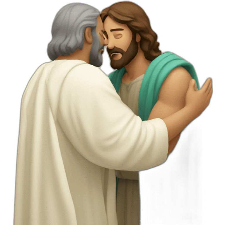 jesus healing a man emoji