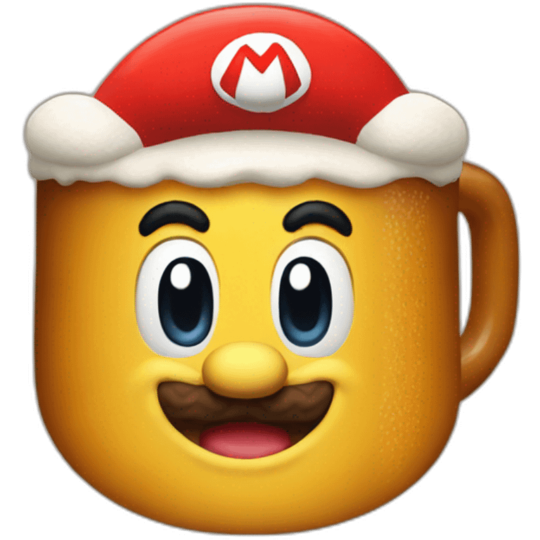 mario beer emoji