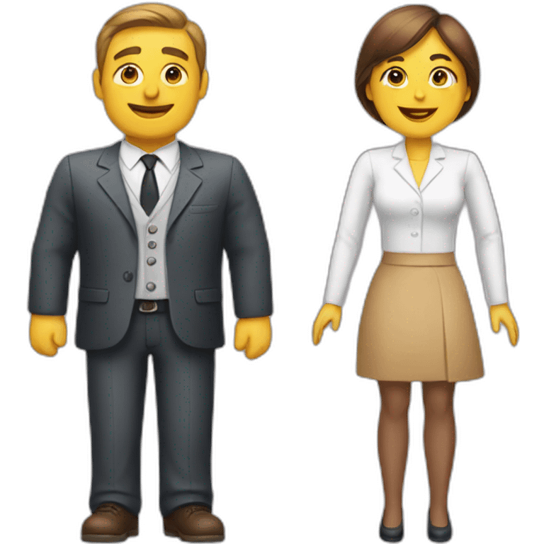 mister and misses ecommerce emoji