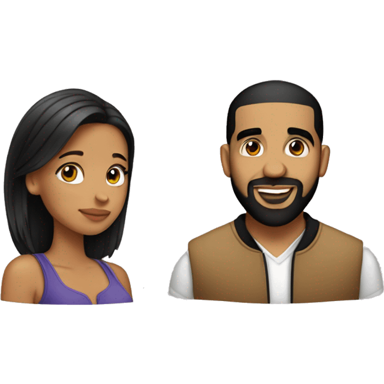 drake and girl emoji