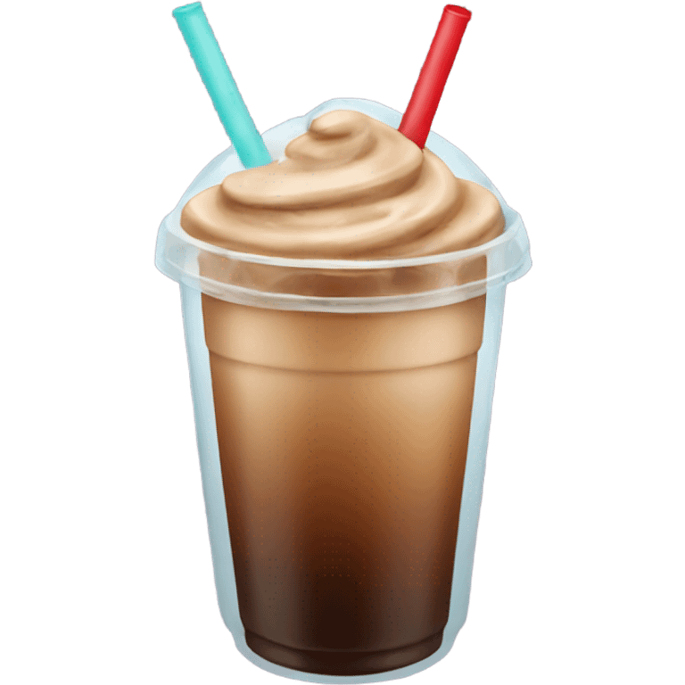 Iced coffee emoji