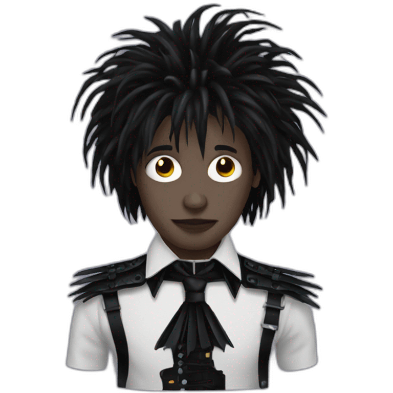 emoji with Edward Scissorhands custom emoji