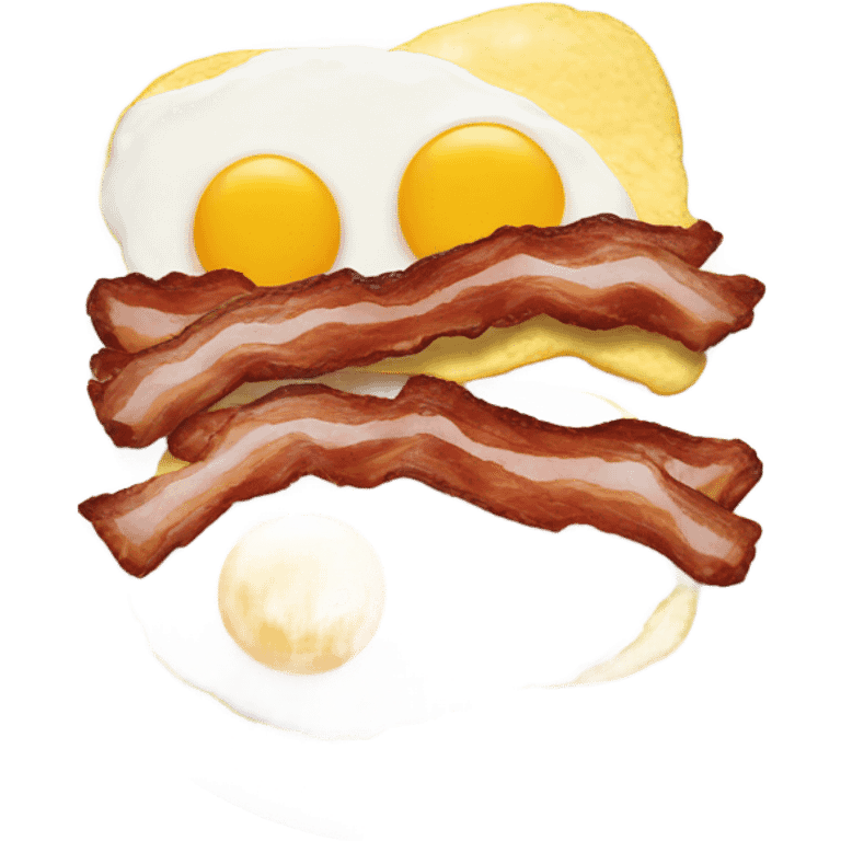 bacon and eggs emoji