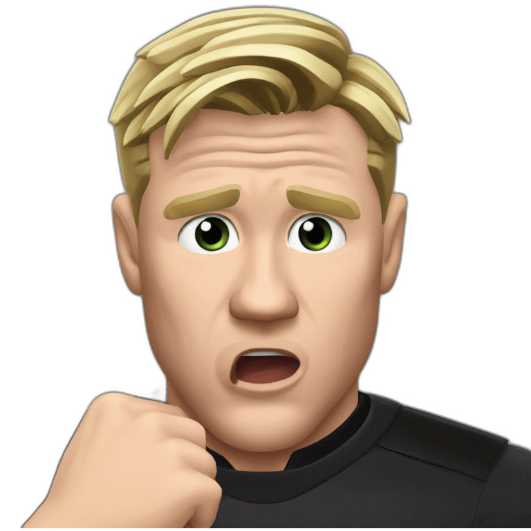 Eddie Howe biting nails emoji