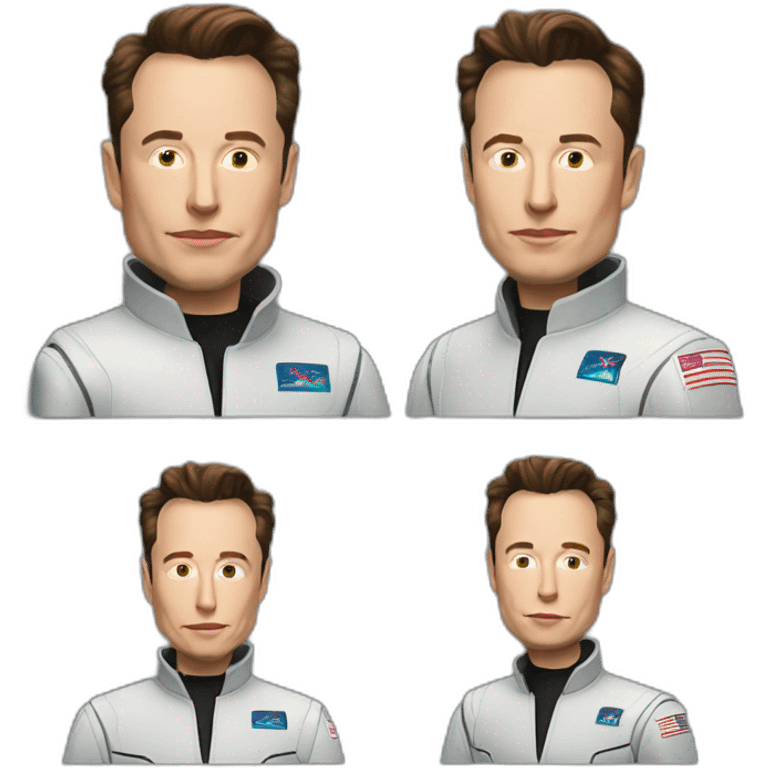 elon musk space x emoji