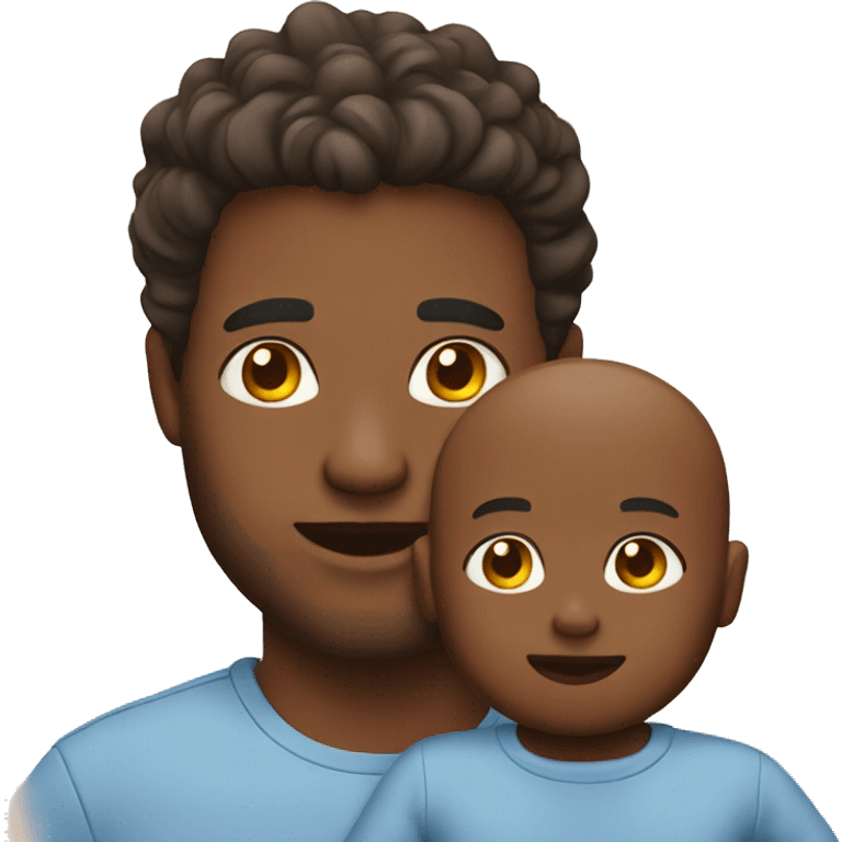 Man with a babyboy  emoji