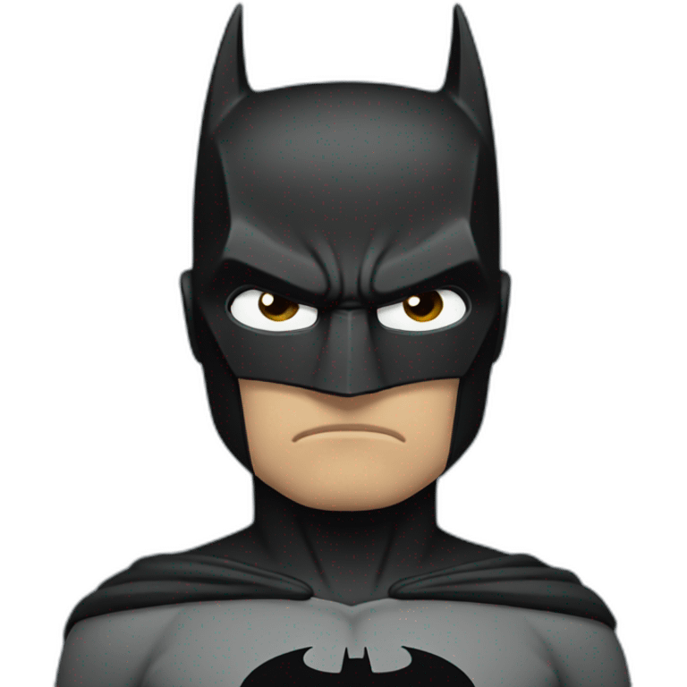 Batman sad emoji