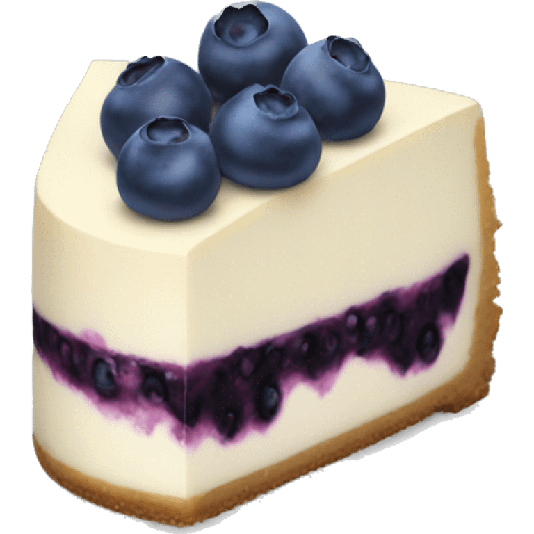 Blueberry Cheesecake  emoji