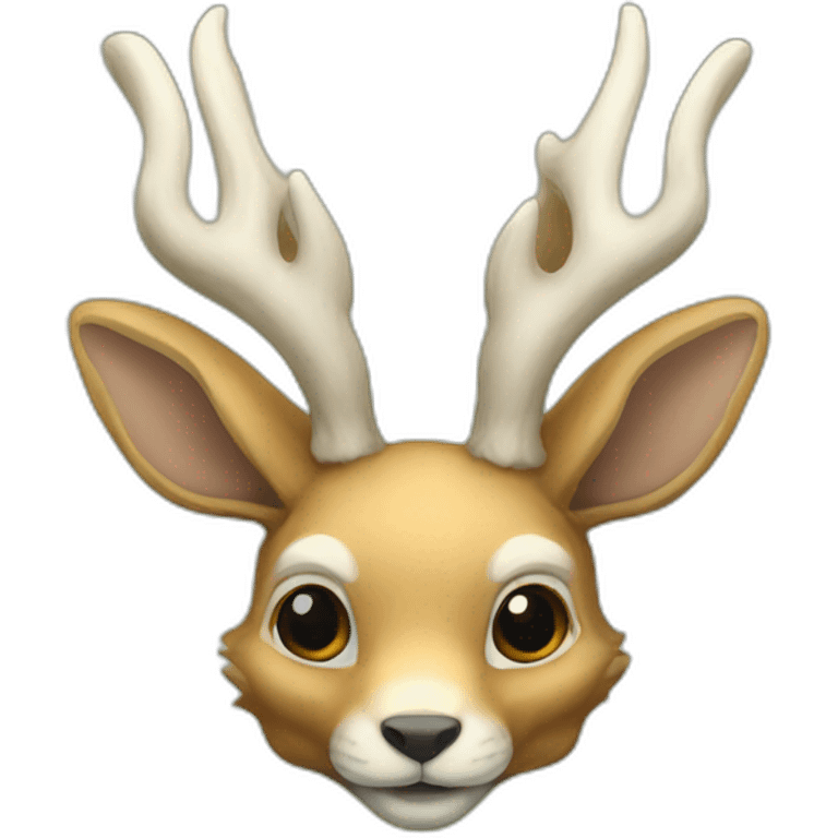 jackalope emoji