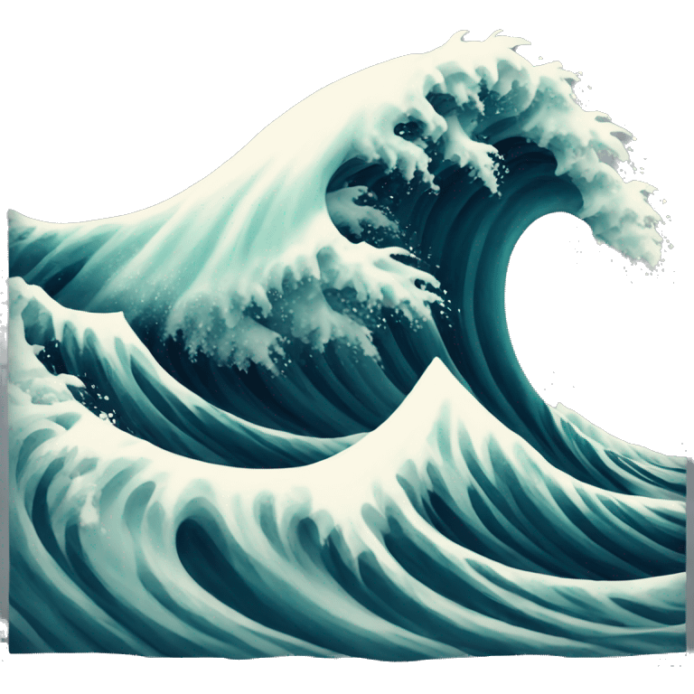 wave emoji