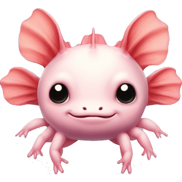 cute axolotl emoji