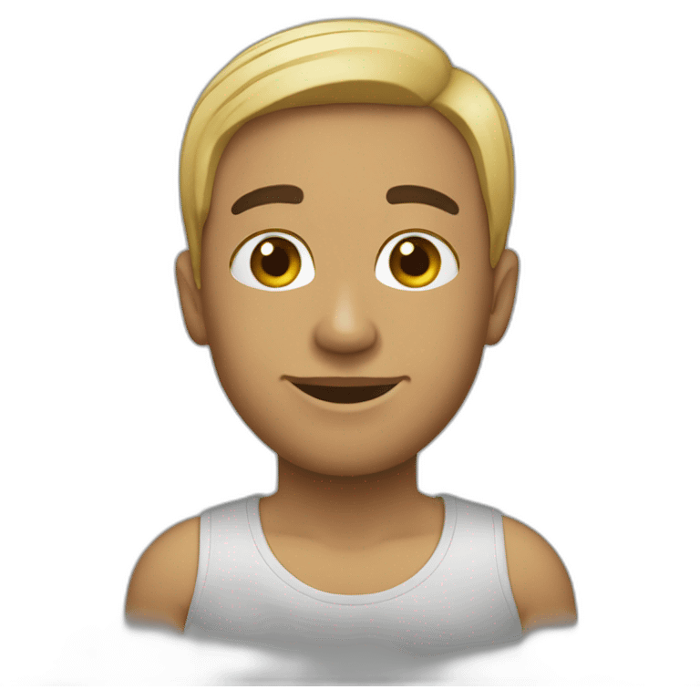 As tranças do careca emoji