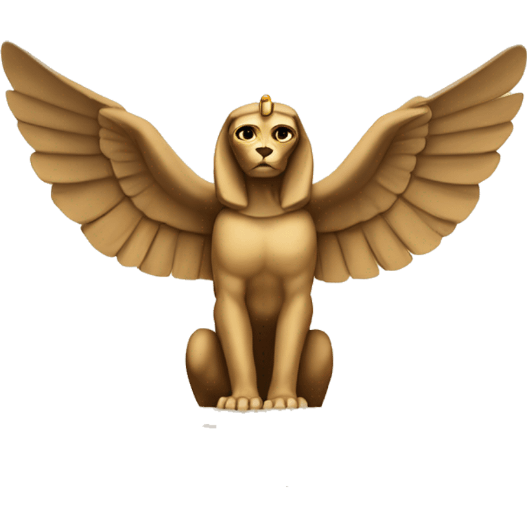 Sphinx volando emoji