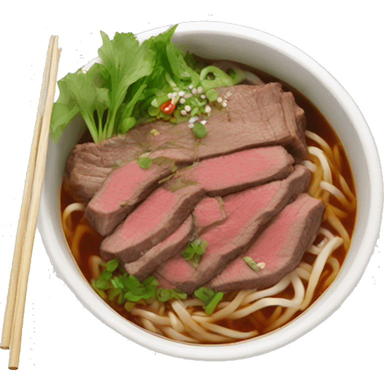 beef pho bowl emoji