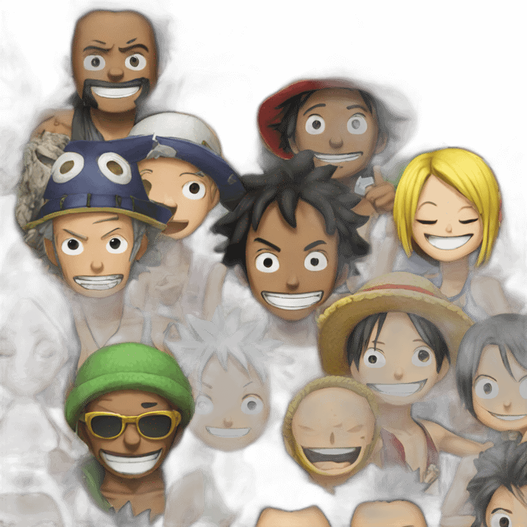 one piece crew emoji