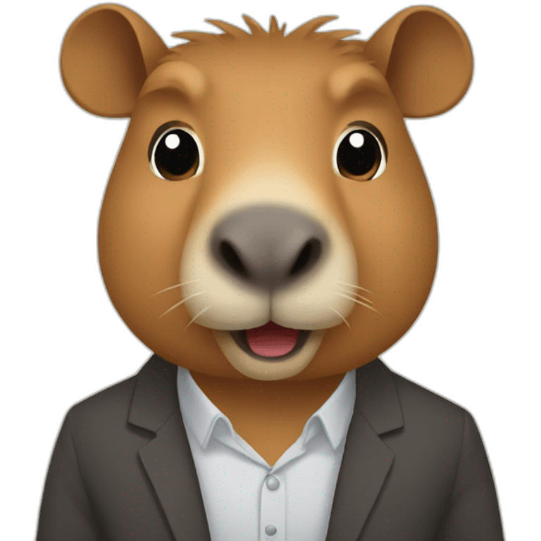 capybara teacher emoji