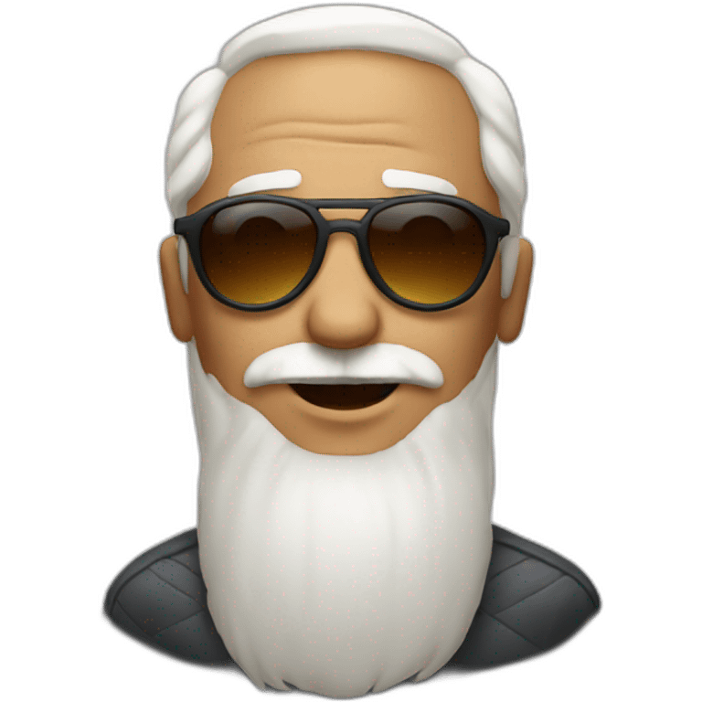 cool grandpa with sunglasses emoji