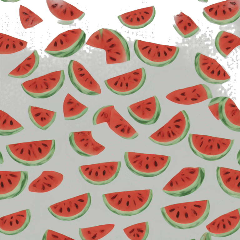 Angry watermelon  emoji