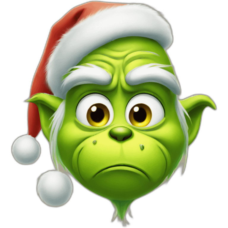 sad grinch emoji