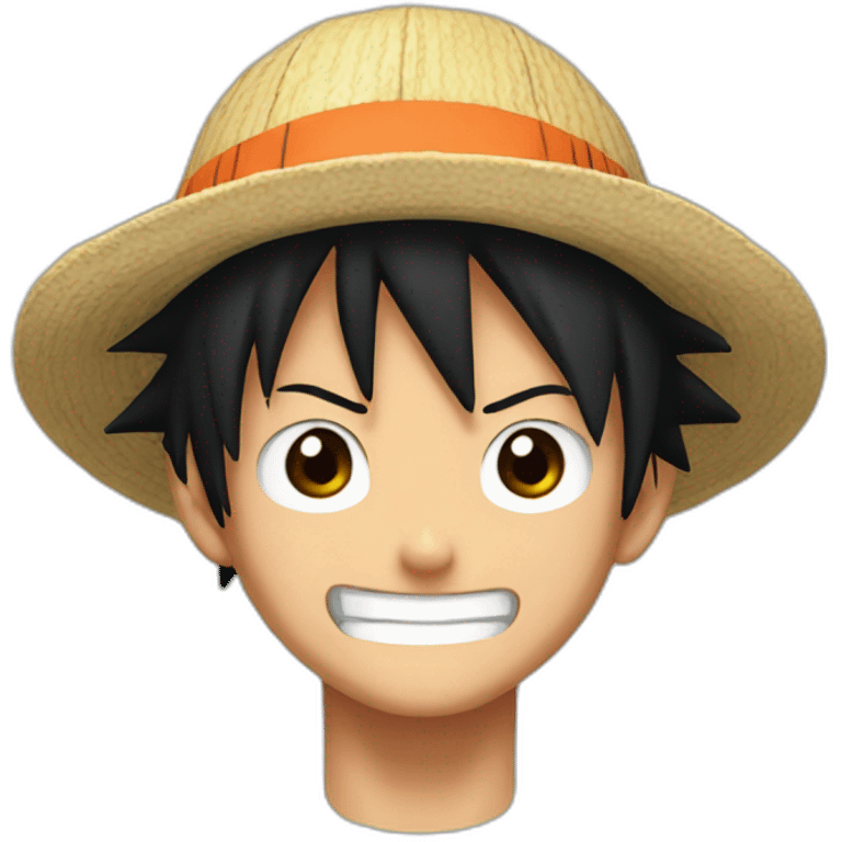 Luffy dans le style de naruto emoji