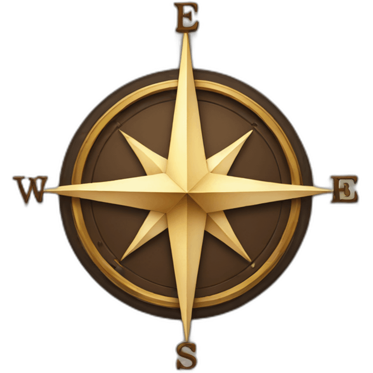 compass app logo emoji