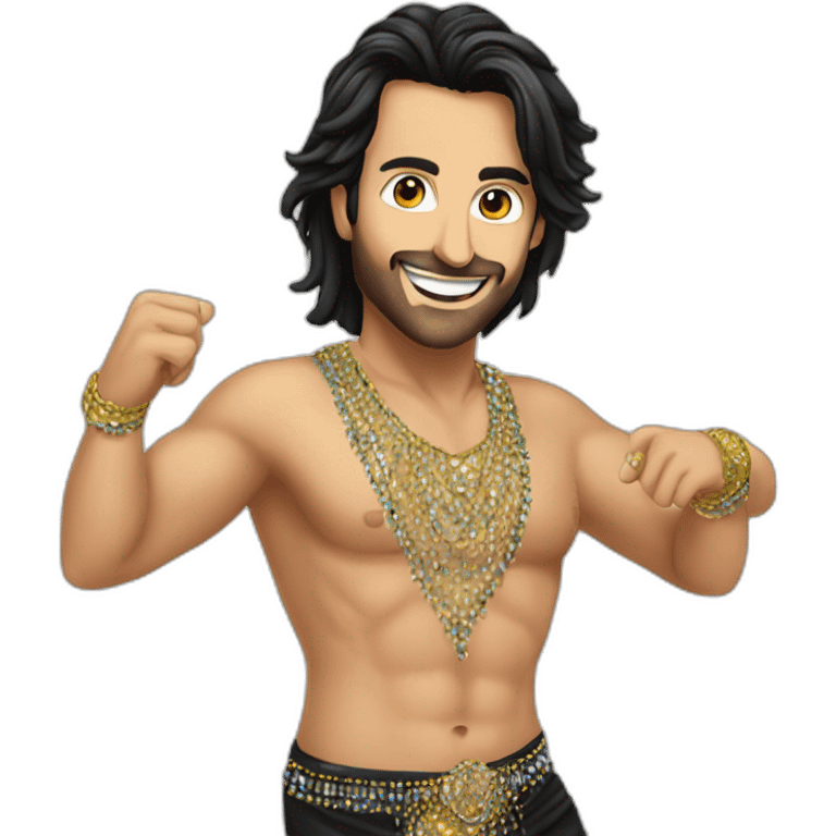 Tarkan belly dancing emoji