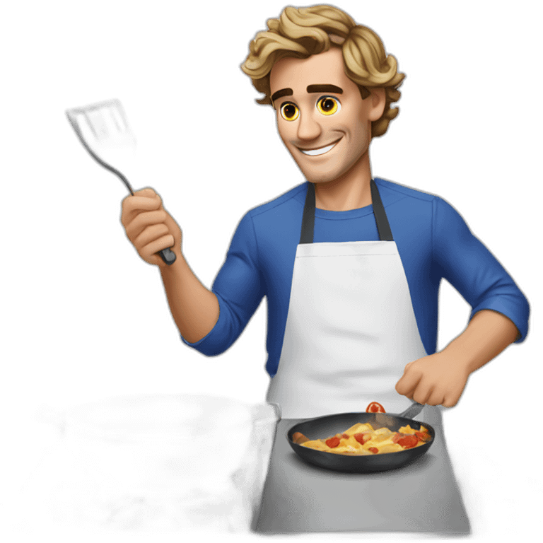 antoine griezmann cooking emoji