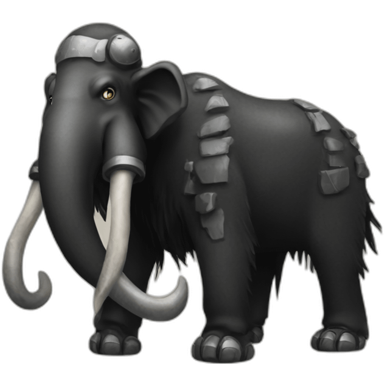 black mammoth bot emoji