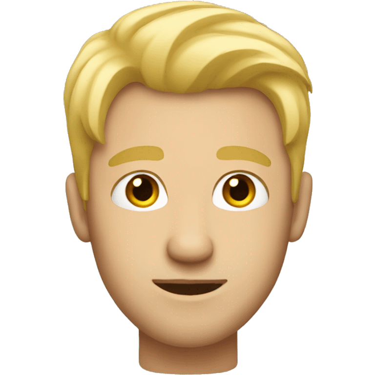 blonde man emoji